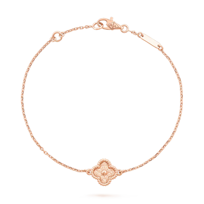 [Triumph Jewelry]CLOVER SINGLE FLOWER BRACELET