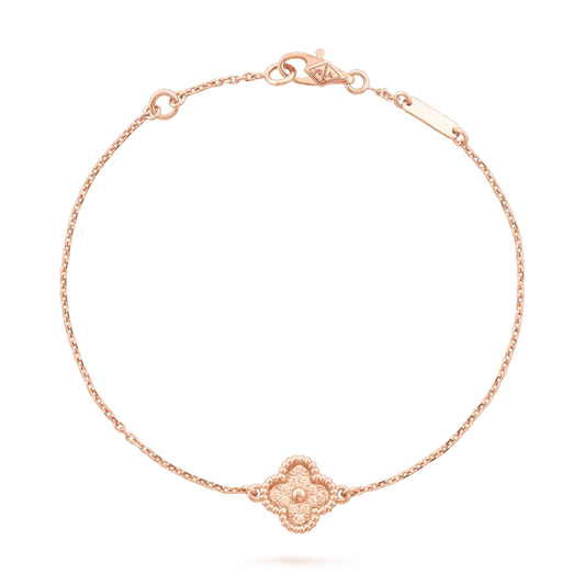 [Triumph Jewelry]CLOVER SINGLE FLOWER BRACELET