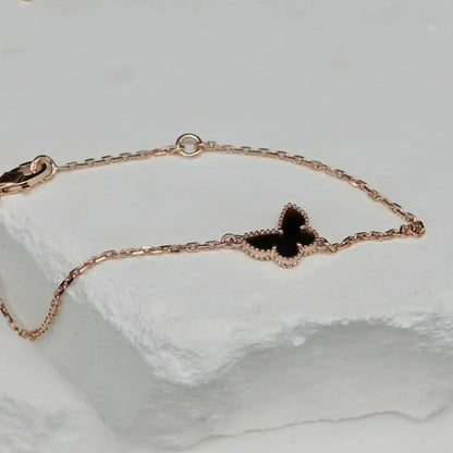 [Triumph Jewelry]BUTTERFLY ONYX  BUTTERFLY BRACELET