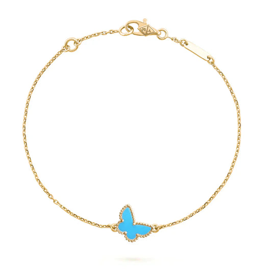 [Triumph Jewelry]BUTTERFLY TURQUOISE BUTTERFLY BRACELET