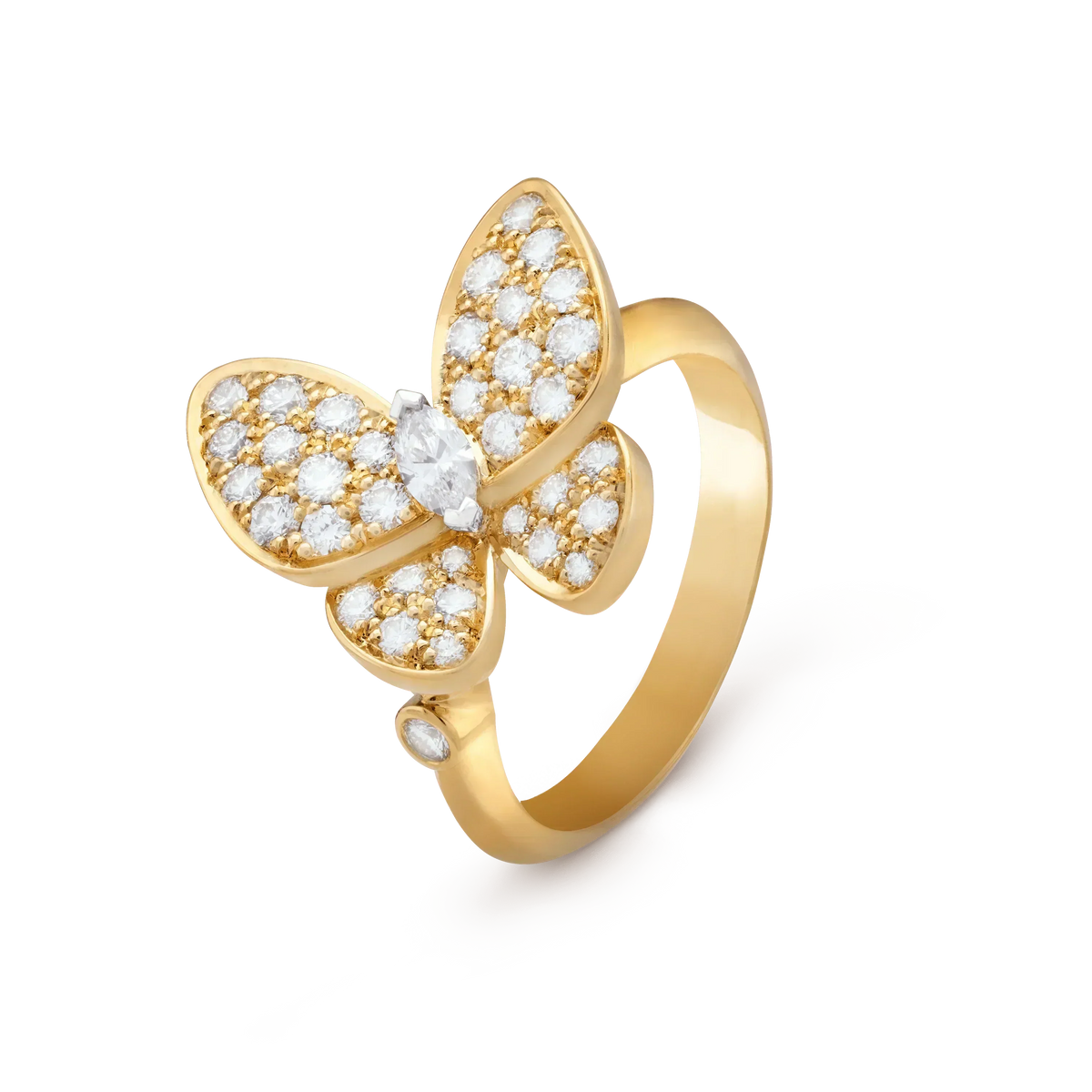 [Triumph Jewelry]BUTTERFLY DIAMOND RING