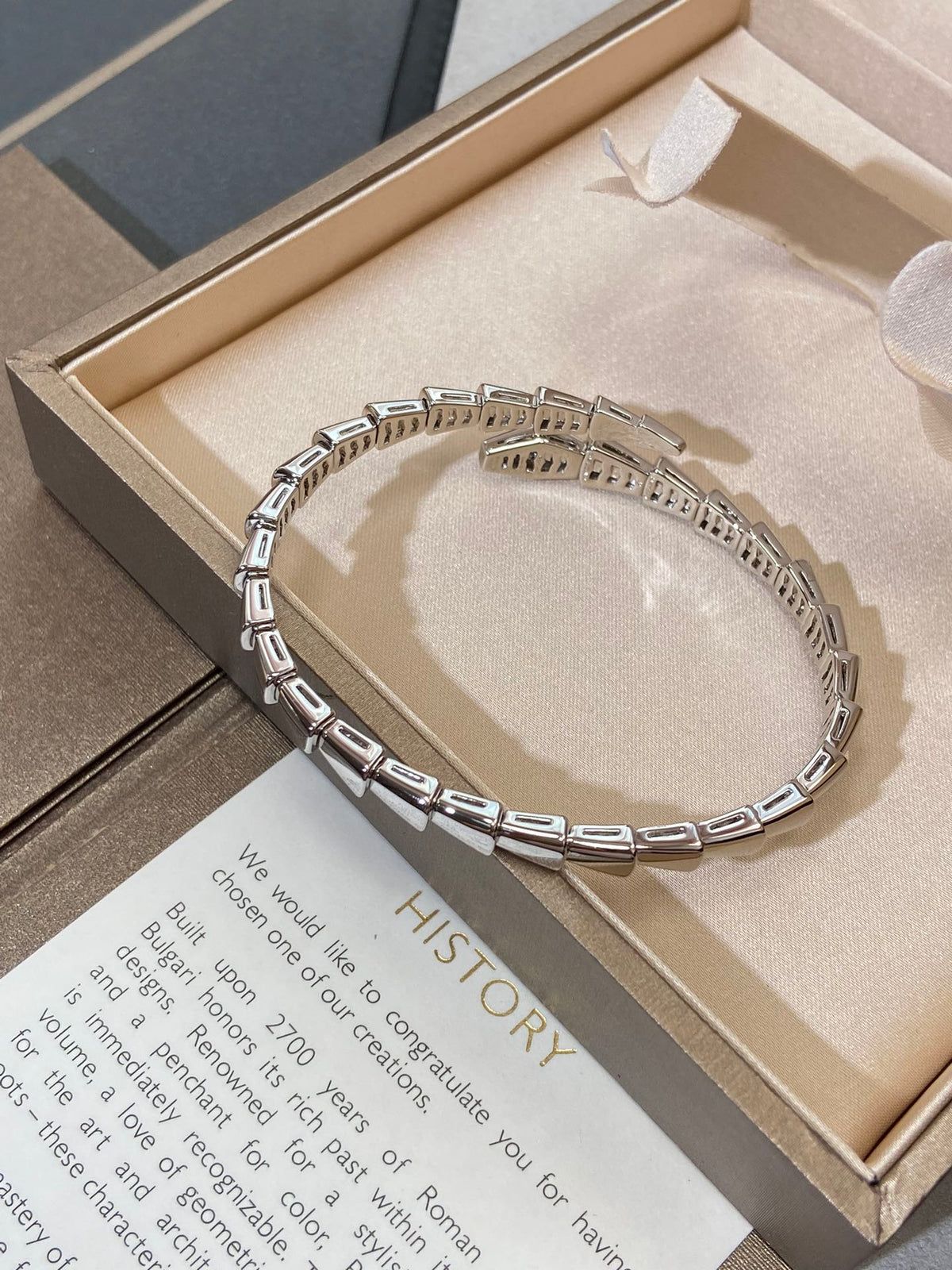 [Triumph Jewelry]SERPENTI VIPER SILVER BRACELET