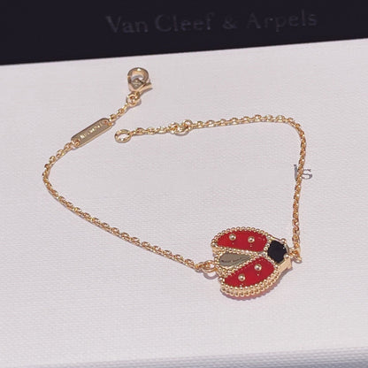 [Triumph Jewelry]LUCKY SPRING 1 MOTIF PINK GOLD BRACELET