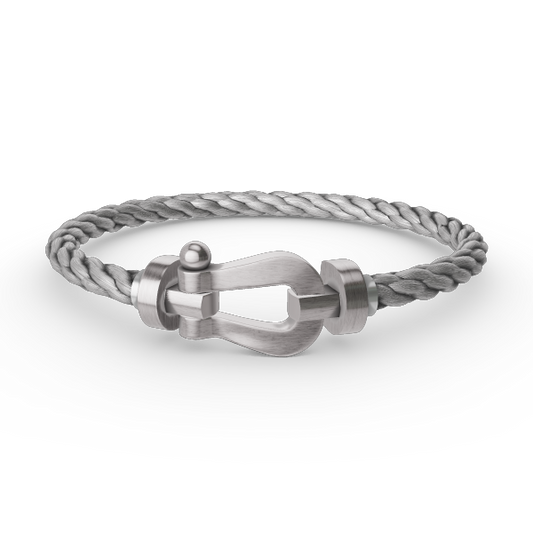 [Triumph Jewelry]FORCE LARGE HORSESHOE NO DIAMOND BRACELET SILVER