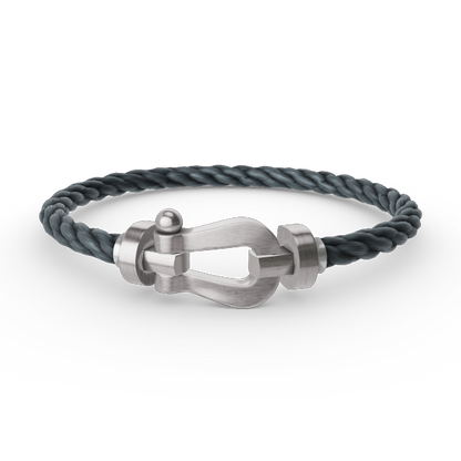 [Triumph Jewelry]FORCE LARGE HORSESHOE NO DIAMOND BRACELET SILVER