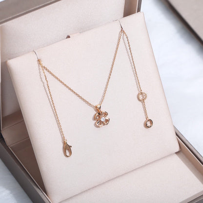 [Triumph Jewelry]FIOREVER NECKLACE DIAMOND CENTER